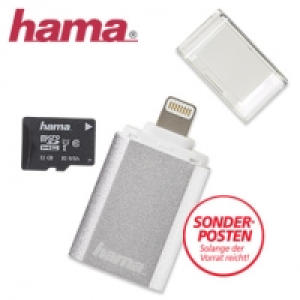 microSDHC-Speicherkarte Save2Data 32 GB mit beiliegendem Lightning-Ada