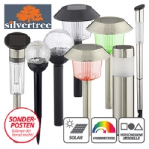 LED-Solar Leuchte versch. Modelle, ab