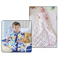 Real  Baby-Schlafsack ohne Arm, Futter und Außenmaterial 100% Baumwolle