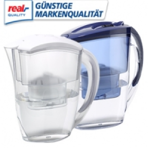 Real  Wasserfilter mit Filterwechselanzeige, Fassungsvermögen: ca. 1,1 Liter