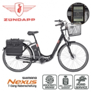 Alu-E-Bike Green 3.0 26/28er, Vorderradmotor wartungsfrei