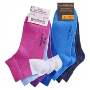 Real  Damen- oder Herren-Kurzschaftsocken versch. Farben, Größe: 35/38 - 43/