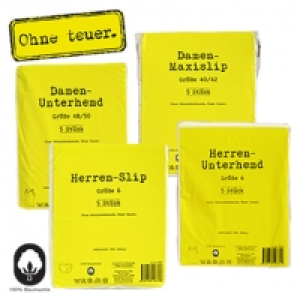 Damen- oder Herren-Wäsche Mehrstückpackungen 10.00 €