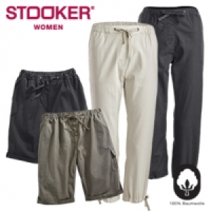 Damen-Fischerhose oder -Bermuda, Größe: 38 - 48