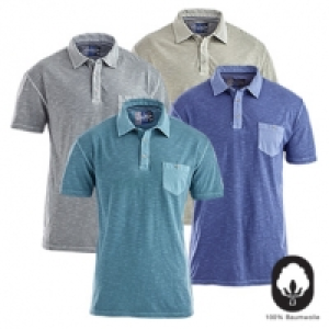 Herren-Poloshirt versch. Farben, Dessins und Größen