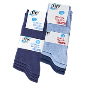 TIP Damen- oder Herren-Socken in klassischen und trendigen Farben, Grö