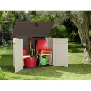 Gartenbox / M&uuml;lltonnenbox 2 x 240 l inkl. Bodenplatte 129.99&nbsp;&euro;