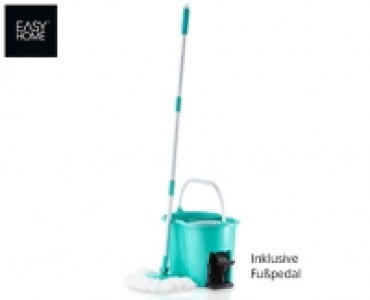 EASY HOME®Power-Wischmop-Set inklusive Eimer