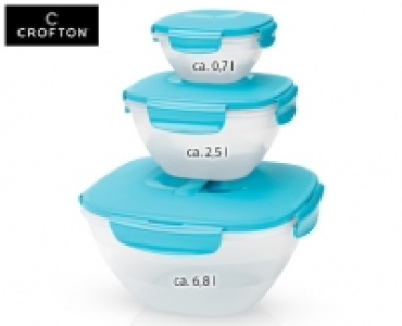 CROFTON®Schüssel-Set mit Deckel, 3-teilig 8.99 €