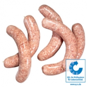 Frische Meistermetzgerbratwurst je 1 kg