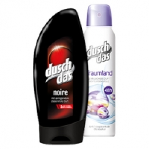 Duschdas Dusche oder Deo Spray versch. Sorten, jede 250/150-ml-Flasche 0.89 €