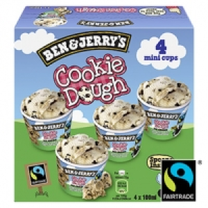 Ben und Jerry`s Cookie Dough jede 4 x 100 = 400-ml-Packung