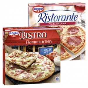 Dr. Oetker Pizza Ristorante Salame 320 g oder Bistro Flammkuchen Elsäs