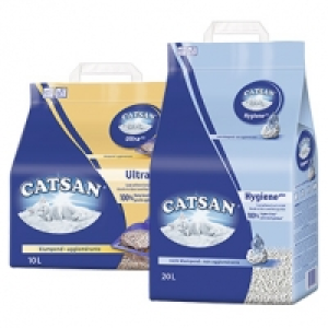 Catsan Hygiene Streu 20 Liter oder Ultra Klumpstreu 10 Liter, jede Tra