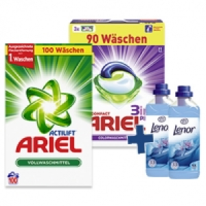 Ariel Waschmittel 100/90 Waschladungen, versch. Sorten, jede Packung
