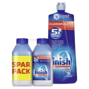 Finish Klarsp&uuml;ler 1150 ml oder Maschinenpflger 2 x 250 ml, jede Flasch