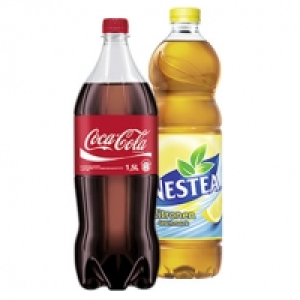 Nestea, Coca-Cola, Fanta oder Sprite (koffeinhaltig), versch. Sorten,