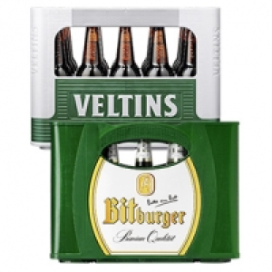 Bitburger versch. Sorten oder Veltins Pilsener 20 x 0,5 Liter oder V+
