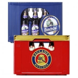 Paulaner Weissbier versch. Sorten, Alkoholfrei oder M&ouml;nchshof versch.