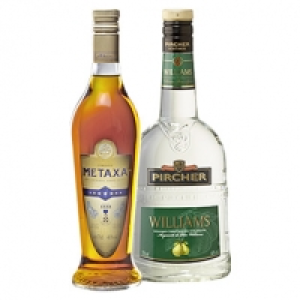Pircher Williams und weitere Sorten oder Metaxa 7 Stern 40/50 % Vol.,