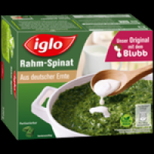 Rewe  Iglo Rahm-Spinat