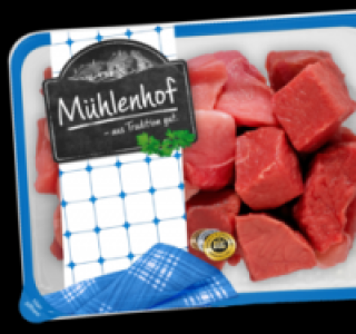 M&Uuml;HLENHOF Frisches Gulasch, gemischt 3.49&nbsp;&euro;