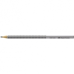 Faber Castell Bleistift Grip 2001, silber