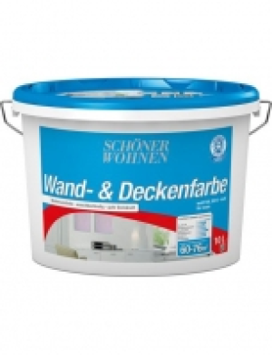 Wand- und Deckenfarbe 10,0L weiss DIN EN 13 300 19.99&nbsp;&euro;