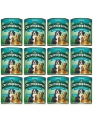 Hundenassfutter Erwachsener Hund Pansen, 12 Dosen &aacute; 800 g