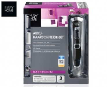 EASY HOME®Akku-Haarschneide-Set