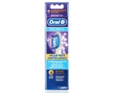 BRAUN 4 Oral-B® PULSONIC Aufsteckbürsten