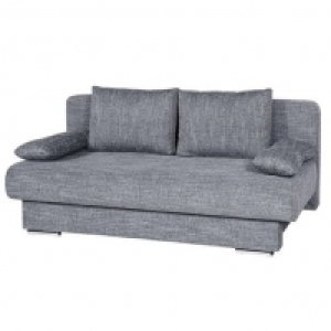 Roller  Schlafsofa - grau - inklusive Kissen