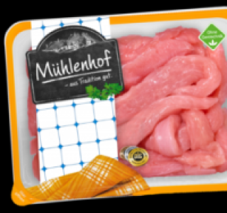 MÜHLENHOF Frisches Puten-Geschnetzeltes 2.49 €