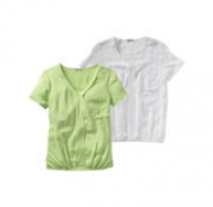 Damen-Bluse mit elastischem Saum 7.99 €