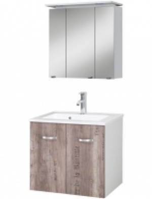 Badmöbel-Set Lugo, Breite 60 cm, 2-teilig