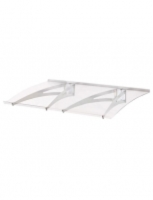 Vordach MARY 1200, B/T/H: 120/67/15 cm, grau