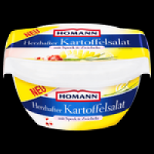 Homann Kartoffelsalat, pikanter Nudelsalat oder Coleslaw
