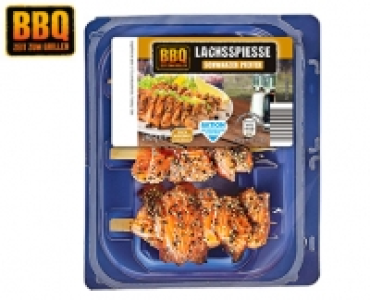 BBQ Lachsspie&szlig;e