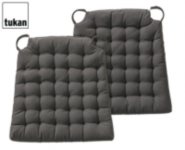 tukan 2 Sitzkissen, gesteppt