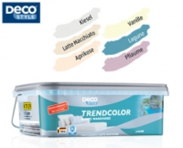 Aldi Süd  Deco STYLE®Trendcolor Bunte Wandfarbe