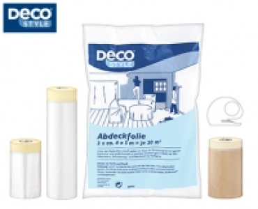 Deco STYLE®Abdeckfolien-Set, 6-teilig