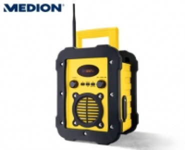 MEDION® LIFE® E66262 (MD 84517) Baustellen- und Freizeitradio mit Blue