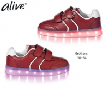 alive®Kinder-Sneaker mit LED-Leuchtsohle
