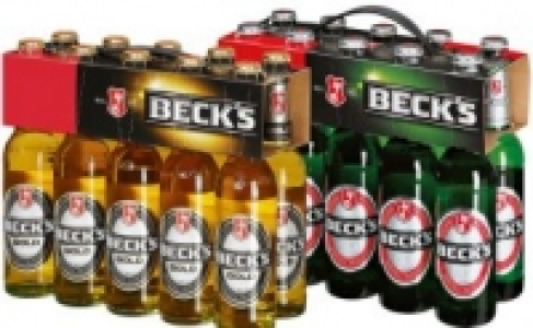 Becks Pils oder Gold 5.55&nbsp;&euro;