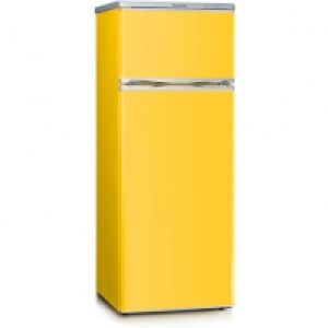 Severin KS 9797 K&uuml;hl-Gefrierkombination, gelb, A++