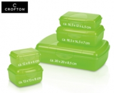 CROFTON®Frischhaltedosen-Set, 5-teilig 2.99 €