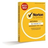 Cyberport Symantec Sicherheit Symantec Norton Antivirus Basic, 1 PC 1 Jahr, Minibox