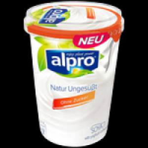 Alpro Soya Drink oder Soya Joghurt- oder Quarkalternative