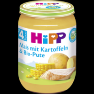 Rossmann Hipp Bio Mais mit Kartoffeln < Bio-Pute