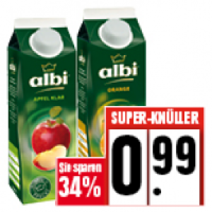 albi Fruchtsaft 0.99 €